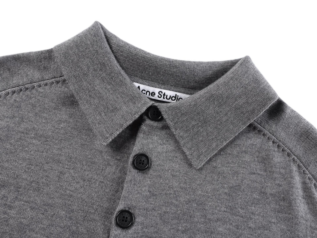 Acne Studios Knit Polo Sweater