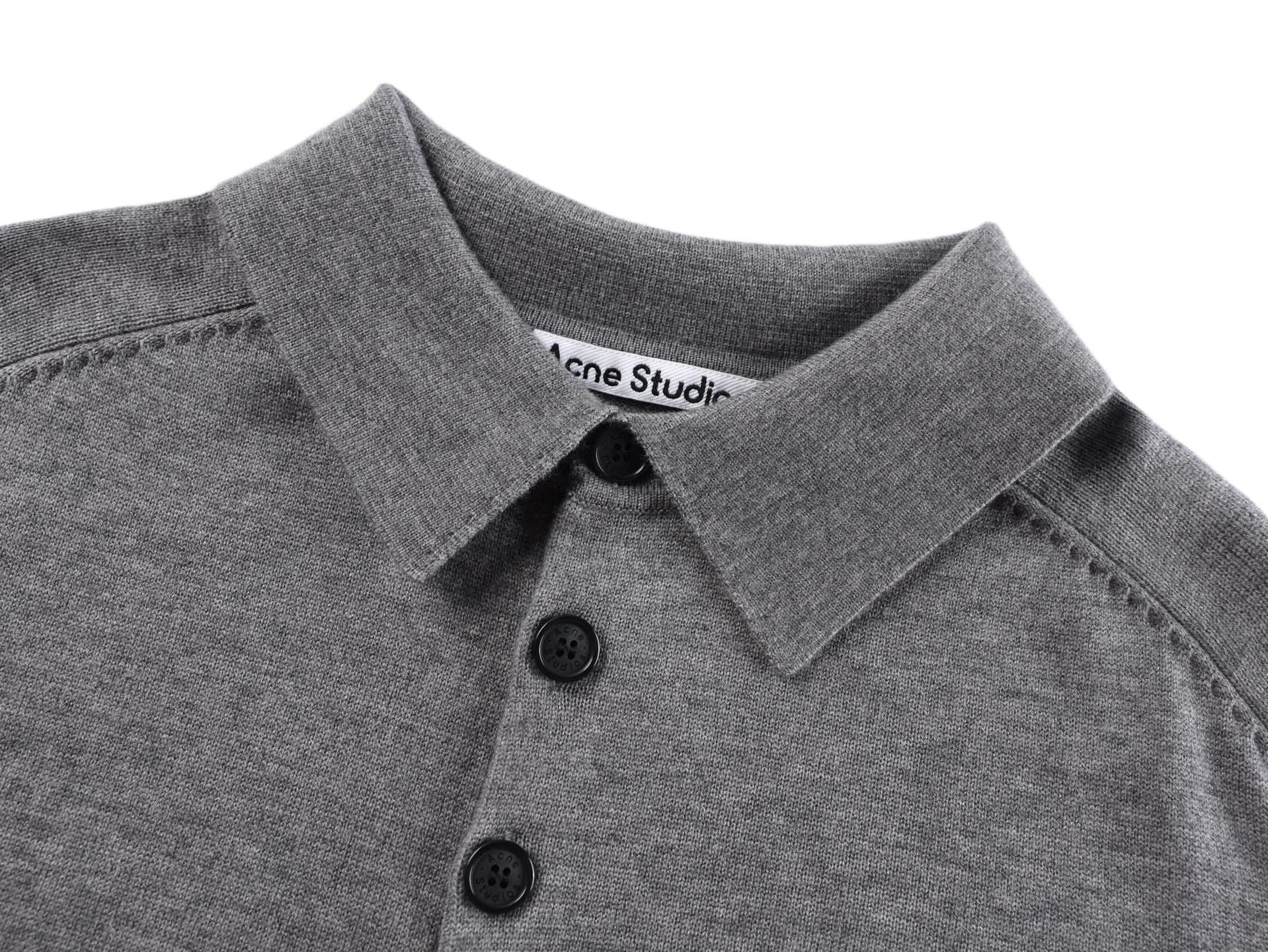 Acne Studios Knit Polo Sweater