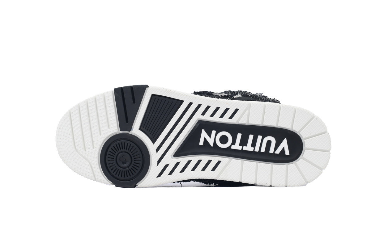 Louis Vuitton LV Trainer Maxi "Black Crystal”