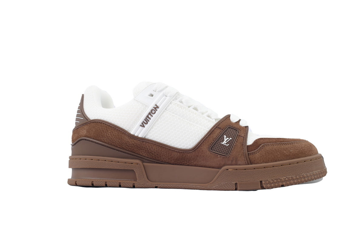 Louis Vuitton LV Trainer "Mocha Brown / White