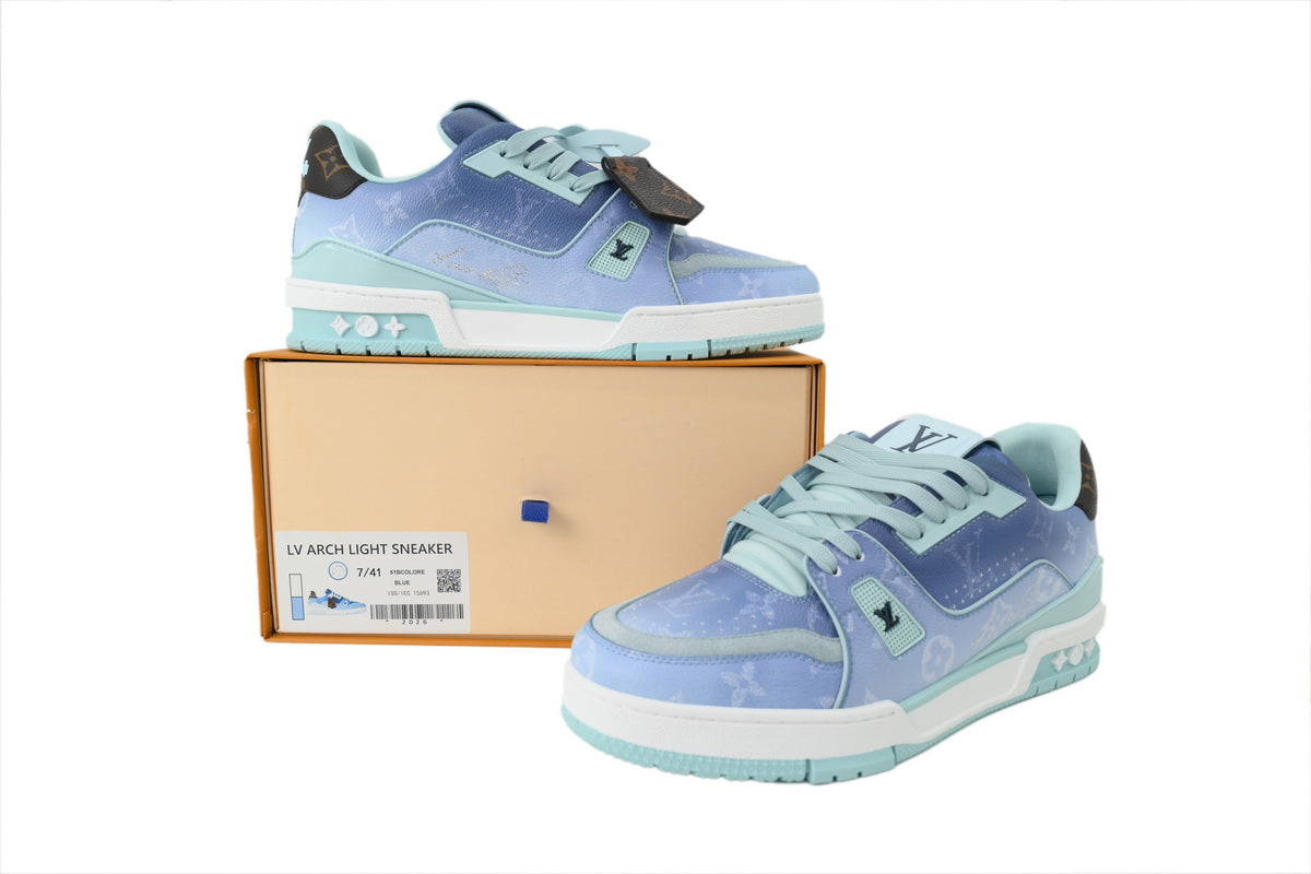 Louis Vuitton 
Baby Blue Gradient