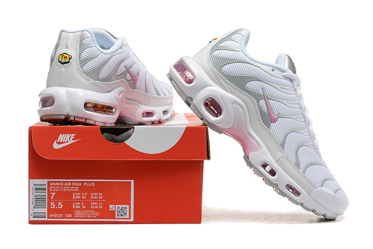 Nike Air Max Plus"TN"White/Pink/Silver colorway