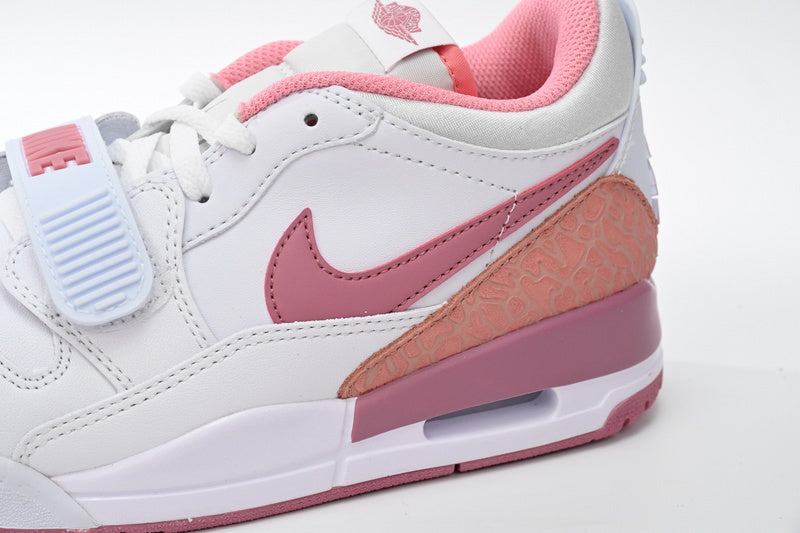 Jordan Legacy 312 Low White/Desert Berry white/pink/dusty rose