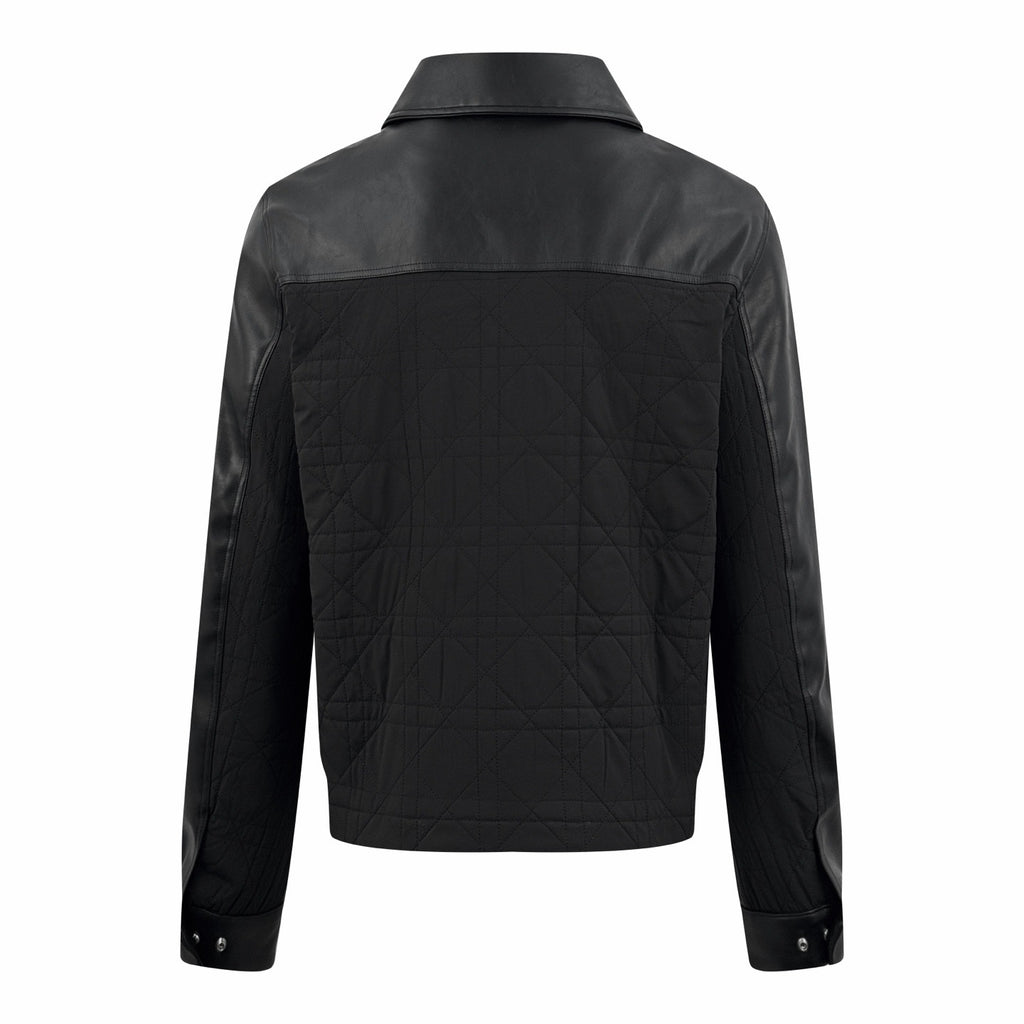 Dior Men Lederjacke mit "Cannage"-Steppmuster