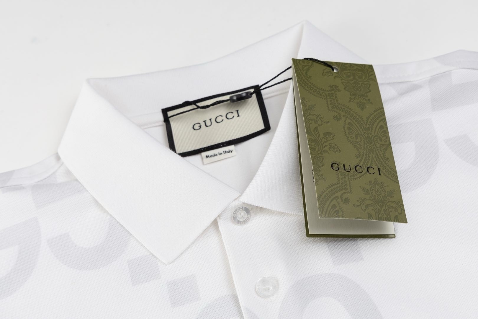 Gucci Jacquard Polo Shirt