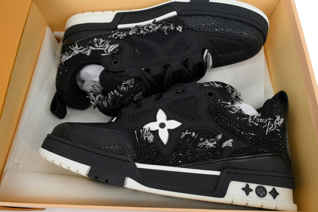 Louis Vuitton LV Trainer Maxi "Black Crystal”