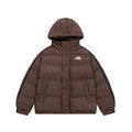 Addias 3-Stripes Oversized Hooded Puffer Jacket