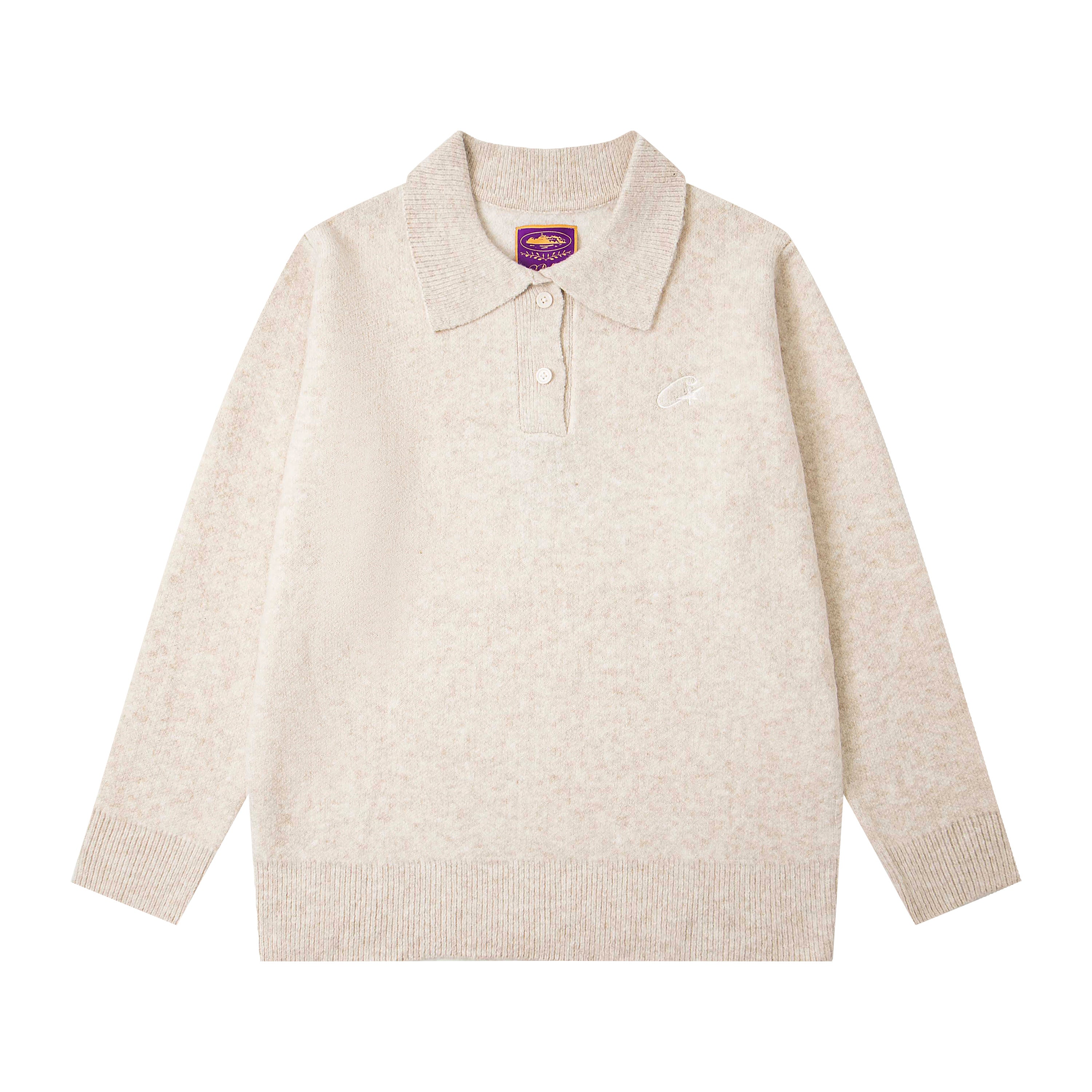 Corteiz Knitted Polo Sweater