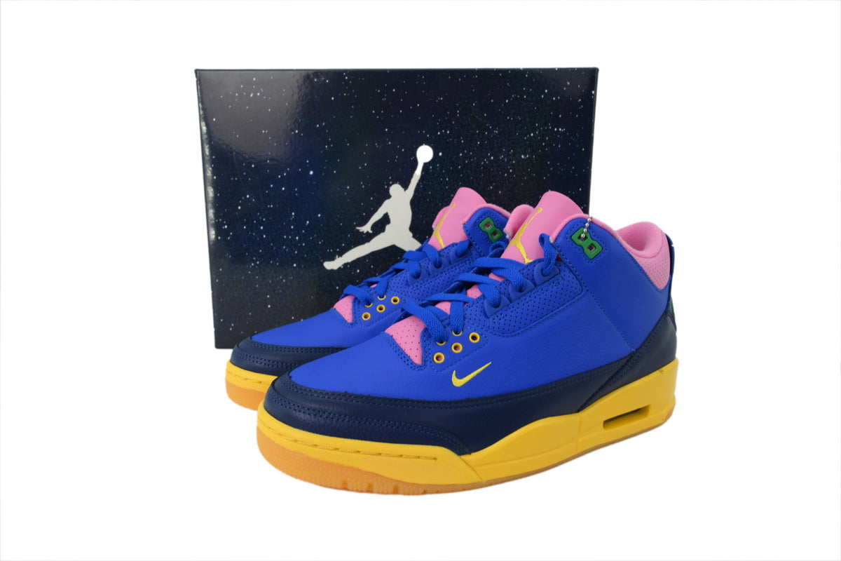 Air Jordan 3 "Didier Drogba" / "Royalty" Inspired