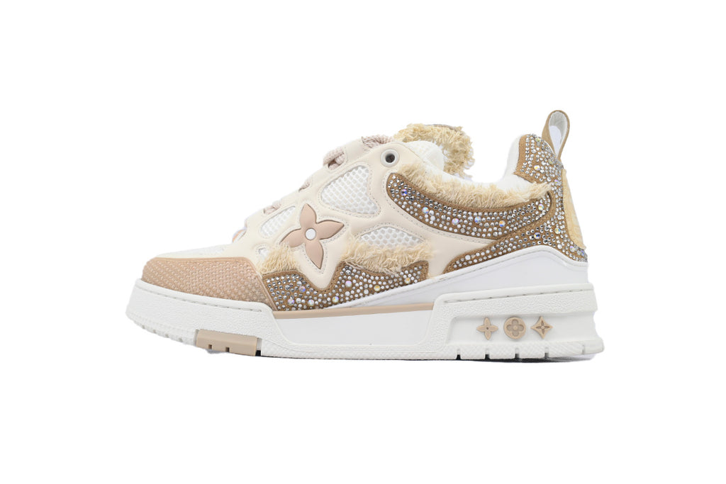 Louis Vuitton LV Trainer Maxi "Beige Crystal”