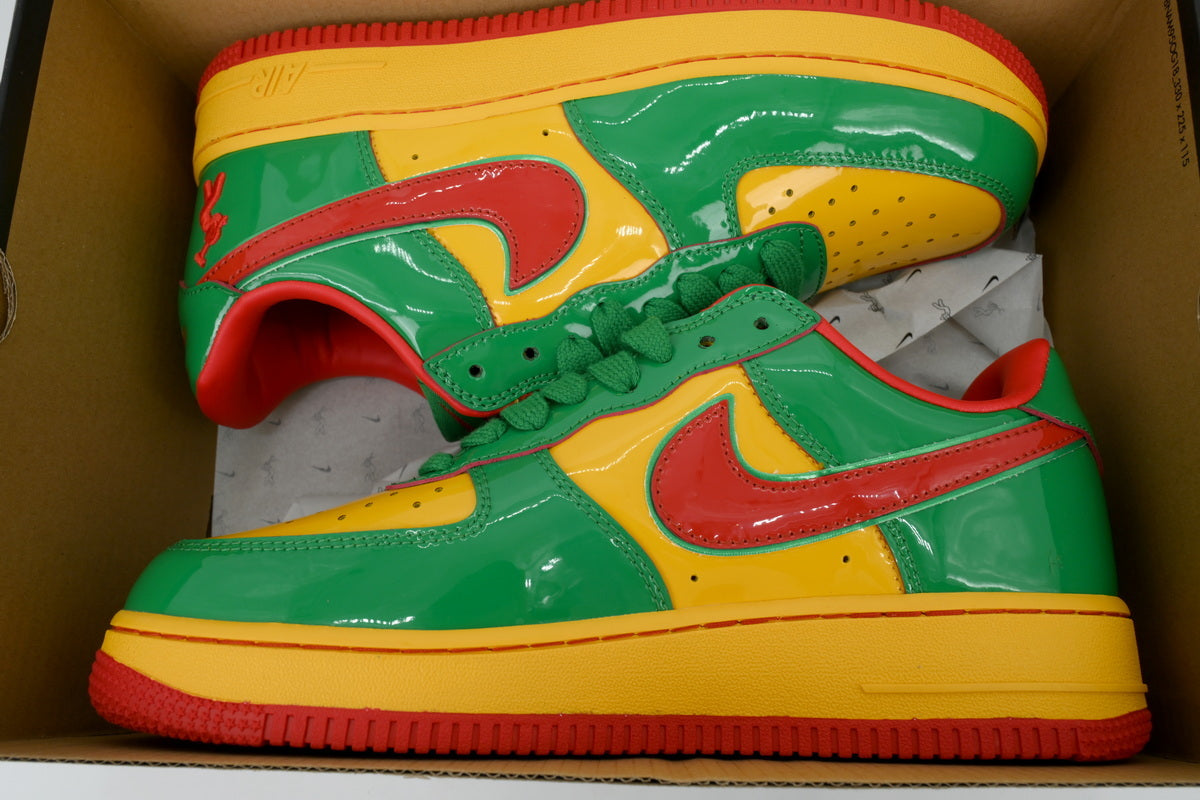 Nike Air Force 1 "Rasta Patent