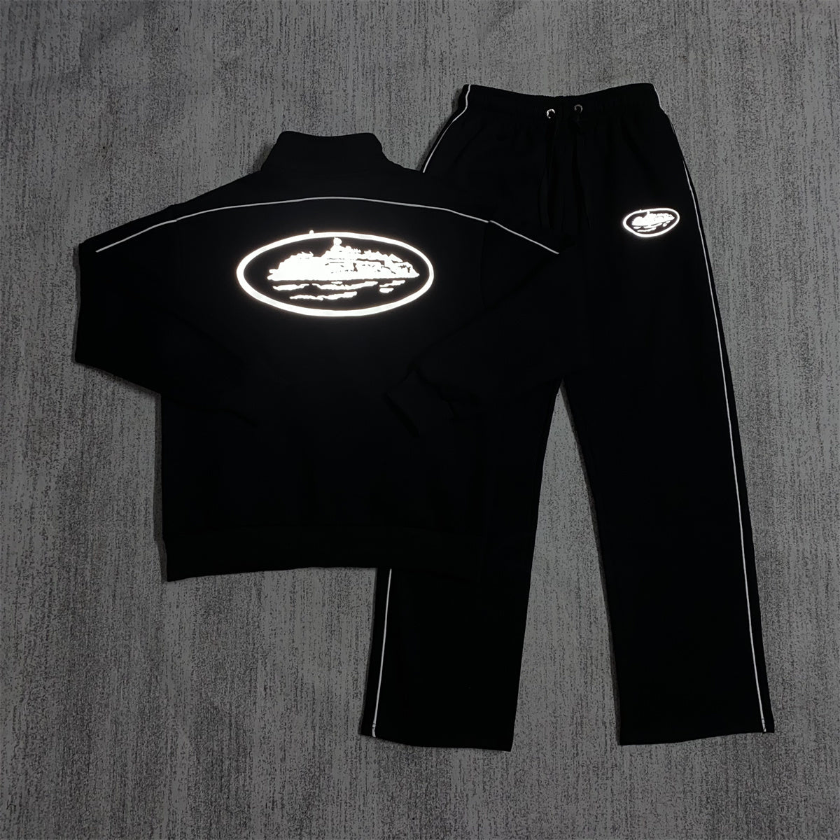 Corteiz "Alcatraz" Reflective Tracksuit
