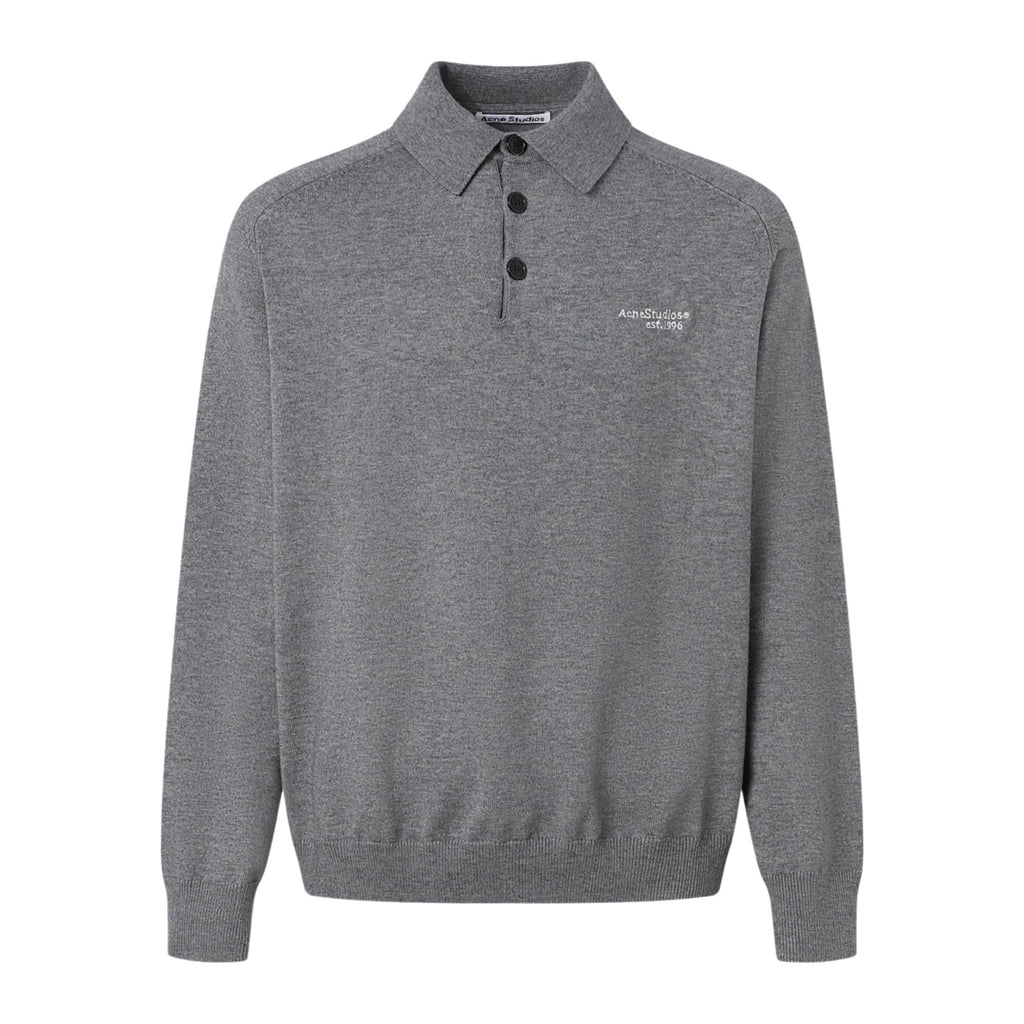 Acne Studios Knit Polo Sweater