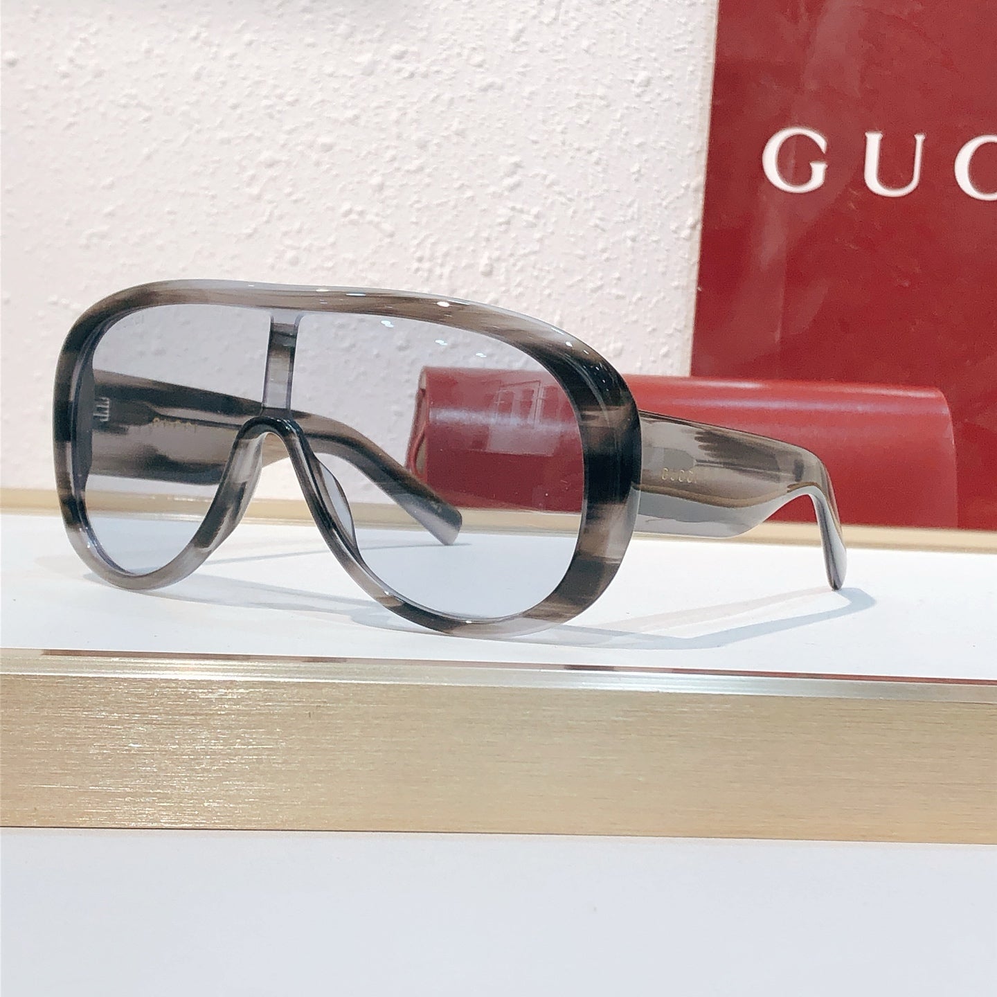 Gucci Shield-Sonnenbrille