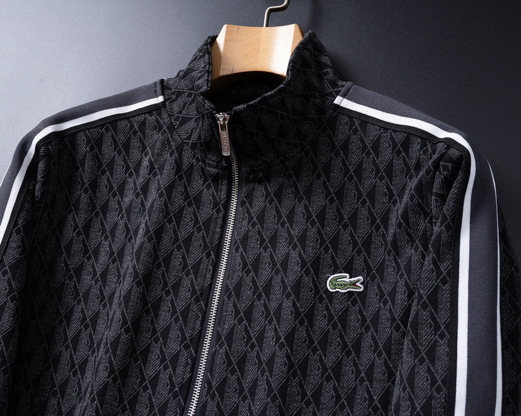 Lacoste Monogram Jacquard Tracksuit Set