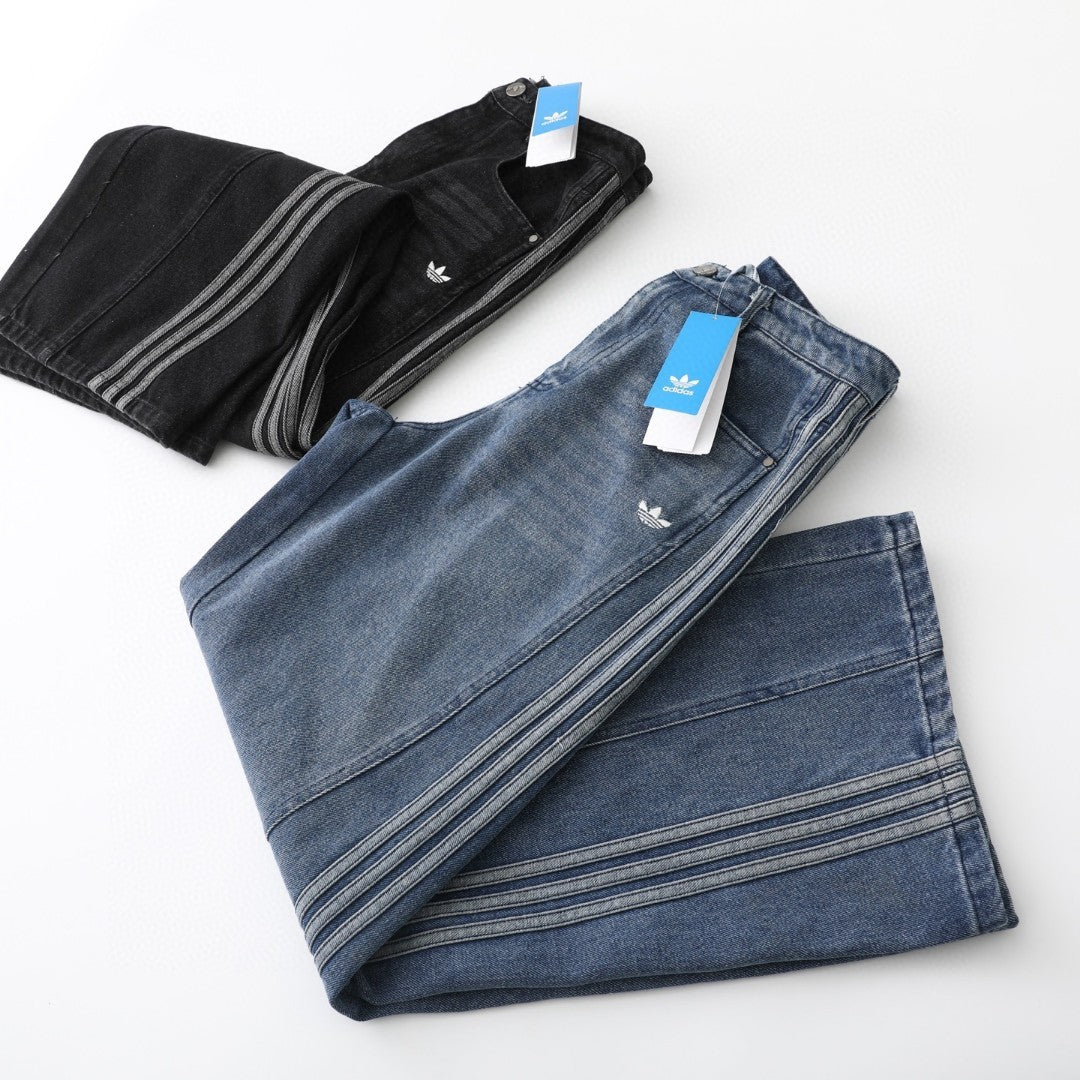 Addias Originals Denim Track Jacket + Pants full set