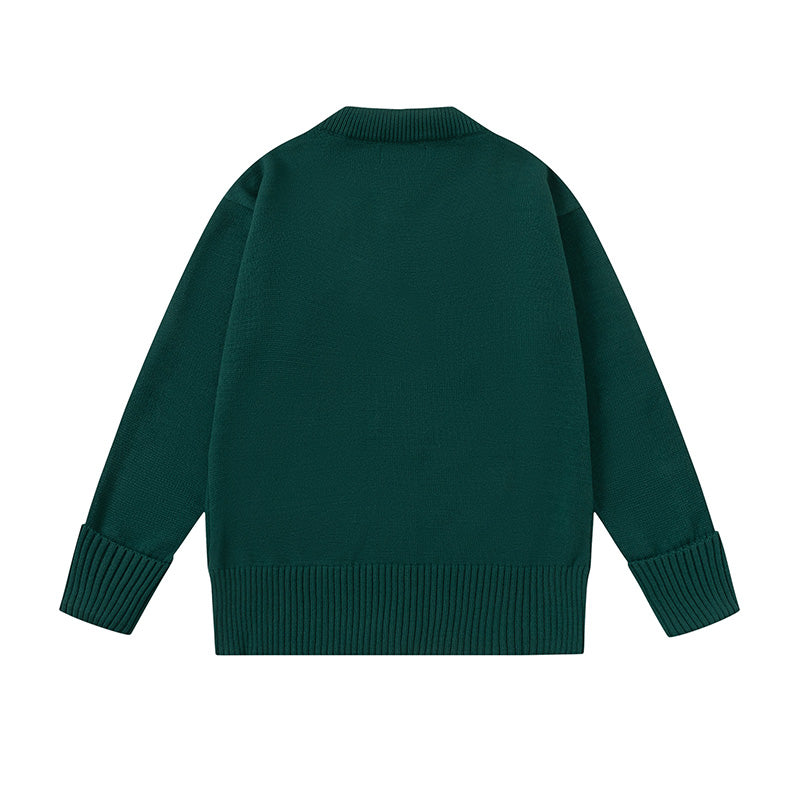 AMI Paris Ami de Coeur V-Neck Cardigan Unisex