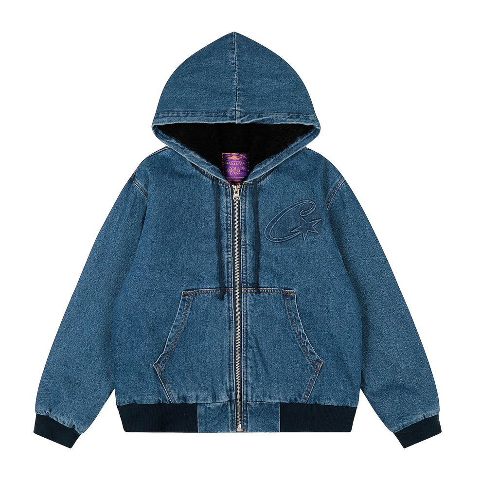 Corteiz Jeans-Kapuzenjacke