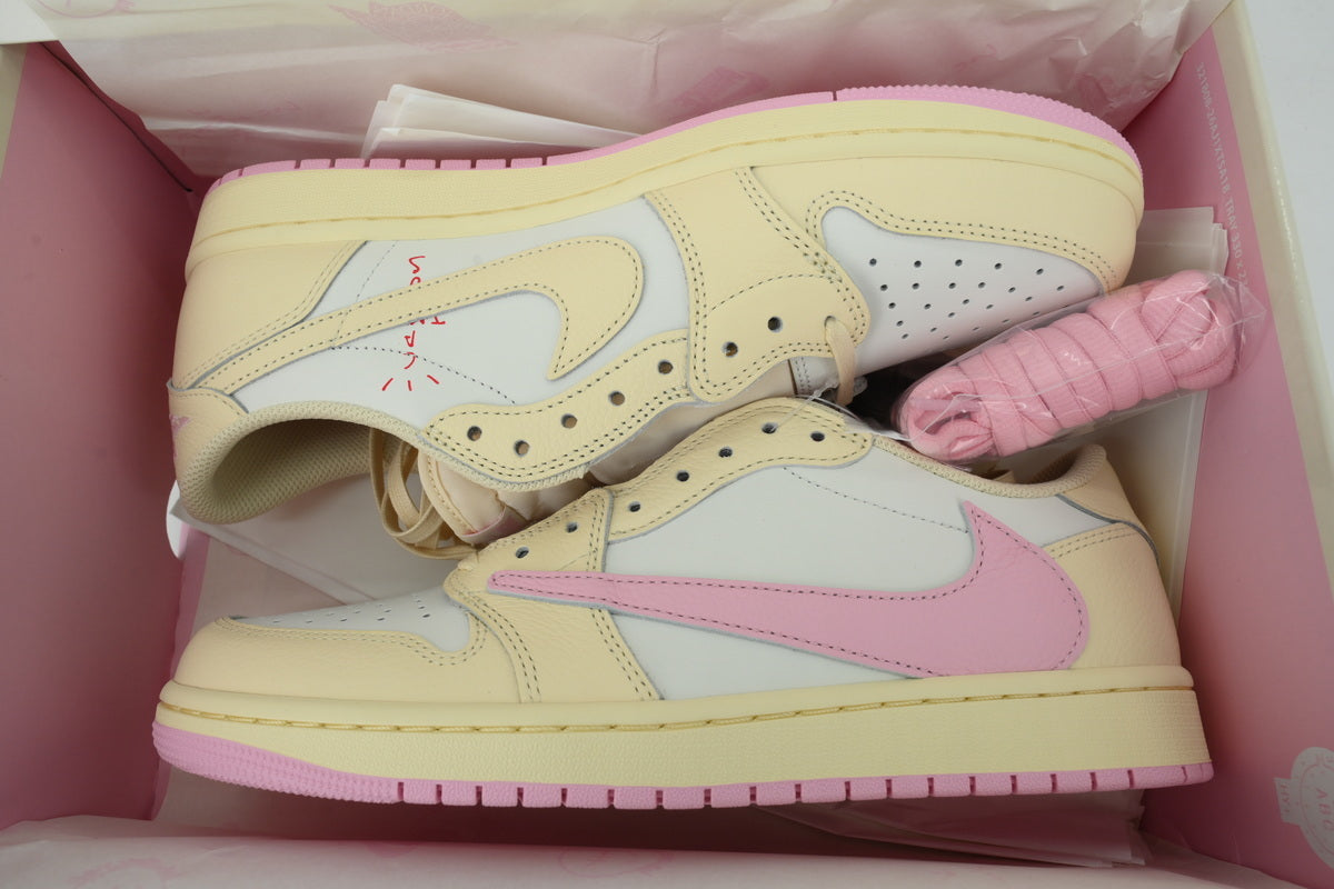 Air Jordan 1 Low OG x Travis Scott "Shisa Sail Pink