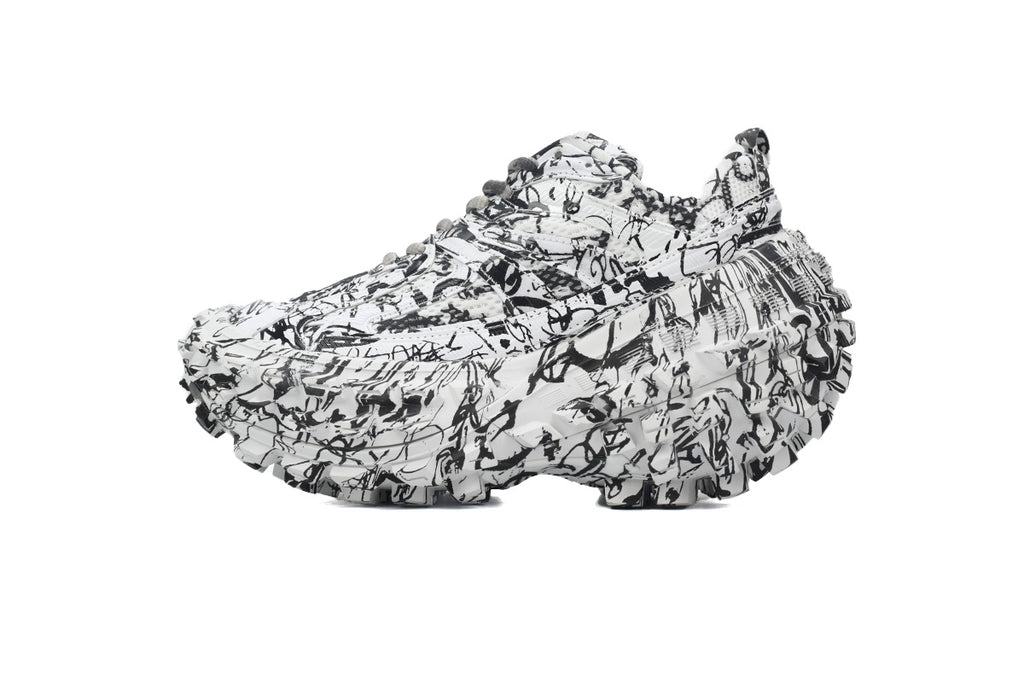 Balenciaga Defender Extreme Graffiti Print Sneaker