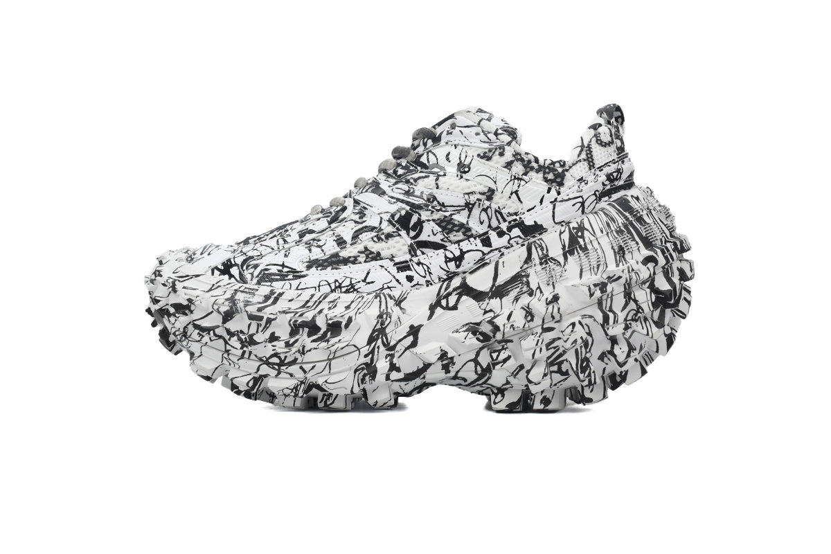 Balenciaga Defender Extreme Graffiti Print Sneaker