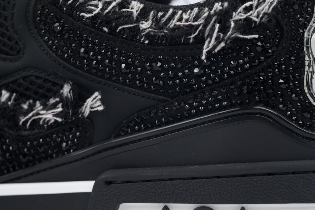 Louis Vuitton LV Trainer Maxi "Black Crystal”
