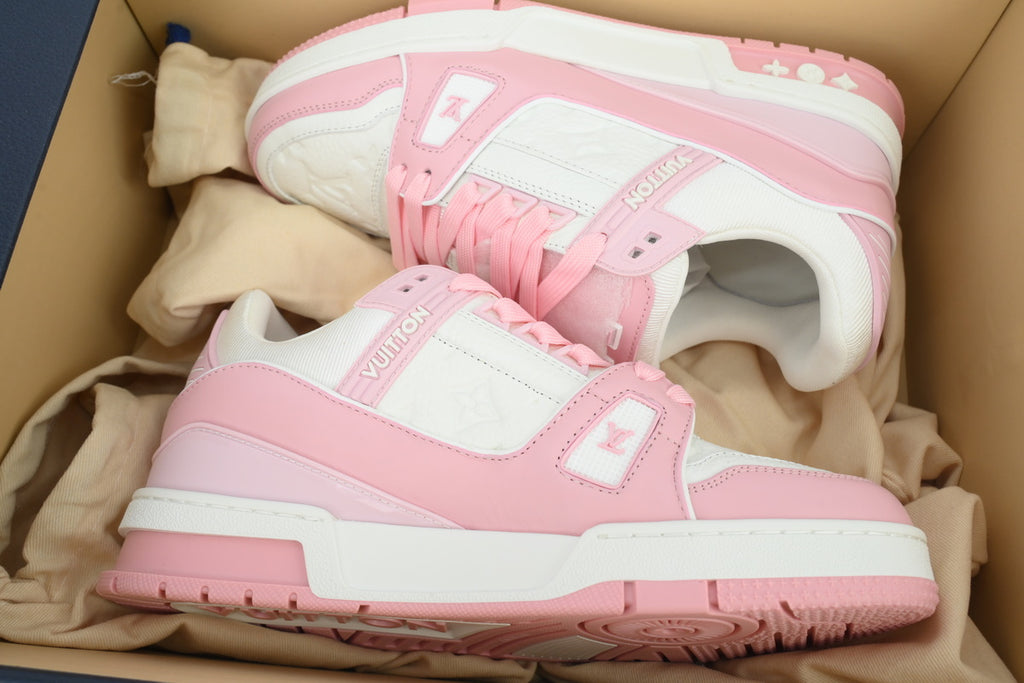 Louis Vuitton LV Trainer "Pink / White