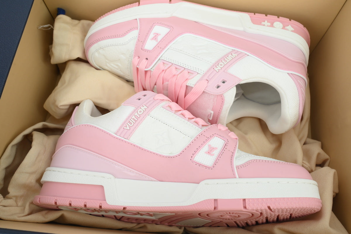 Louis Vuitton LV Trainer "Pink / White