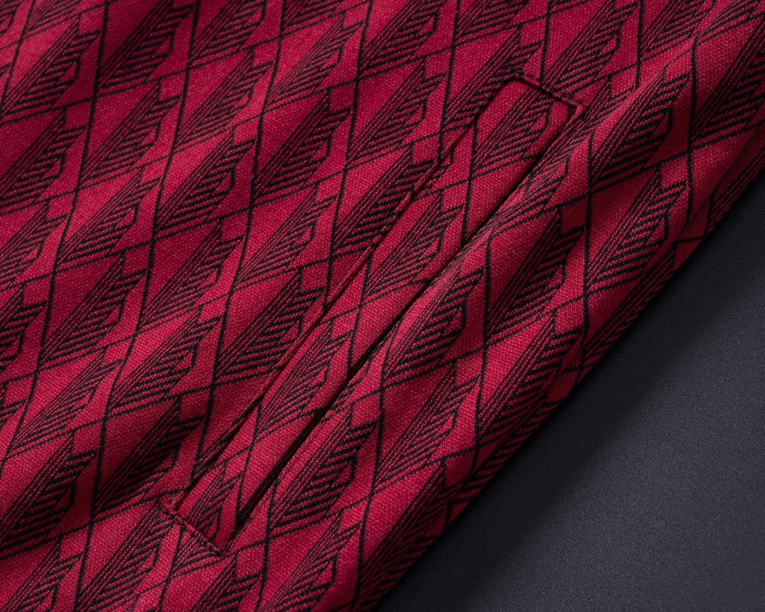 Lacoste Monogram Jacquard Tracksuit Set