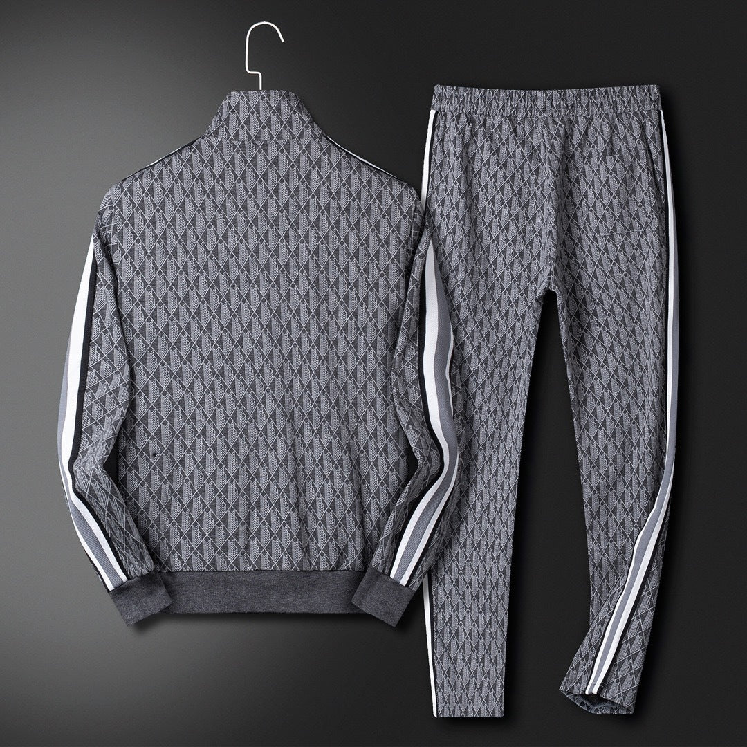 Lacoste Monogram Jacquard Tracksuit Set
