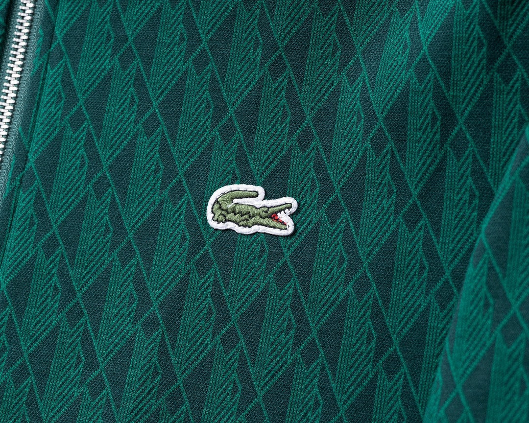 Lacoste Monogram Jacquard Tracksuit Set