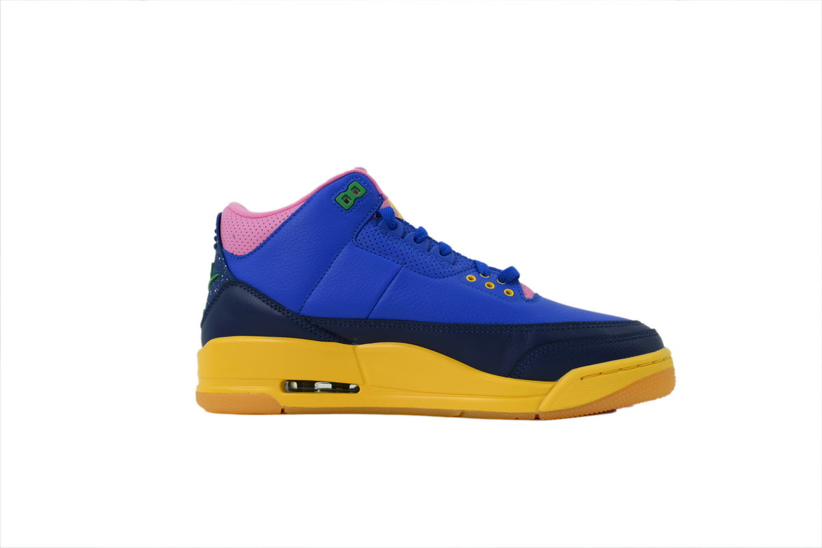 Air Jordan 3 "Didier Drogba" / "Royalty" Inspired