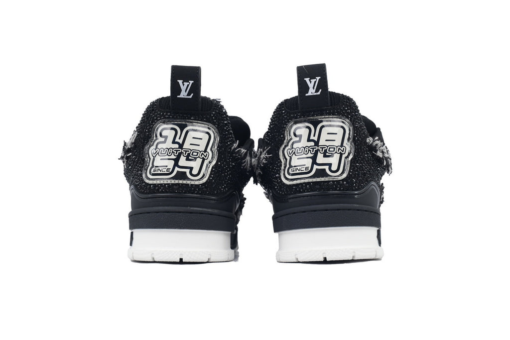 Louis Vuitton LV Trainer Maxi "Black Crystal”