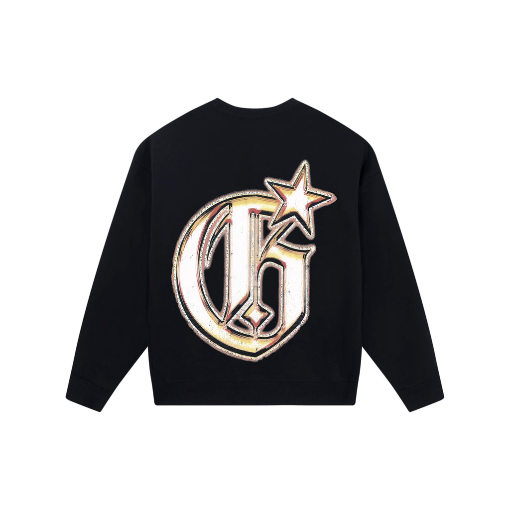 Godspeed "Art Dept" Mugshot Crewneck - White