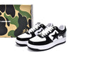 Bape Sta low Black/White Patent