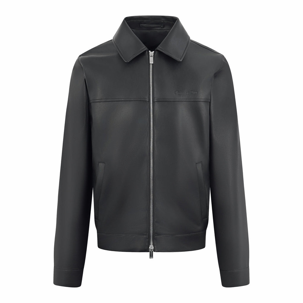Dior Men Lederjacke mit "Cannage"-Steppmuster