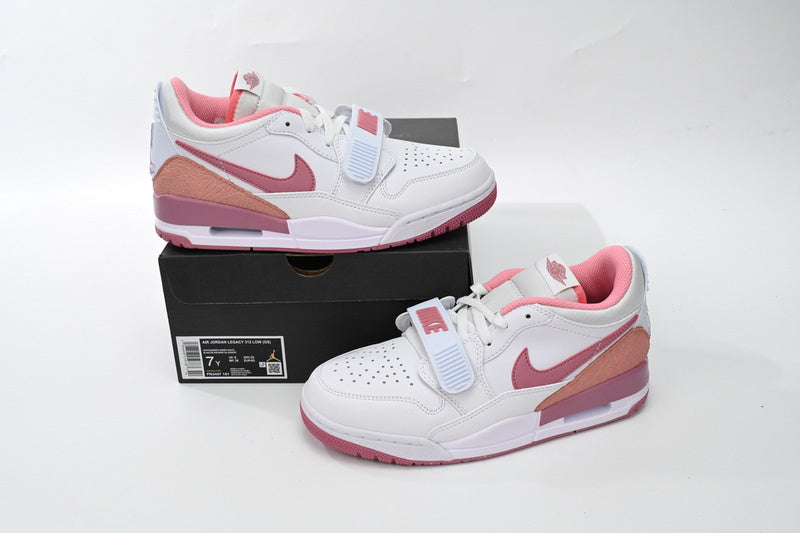 Jordan Legacy 312 Low White/Desert Berry white/pink/dusty rose