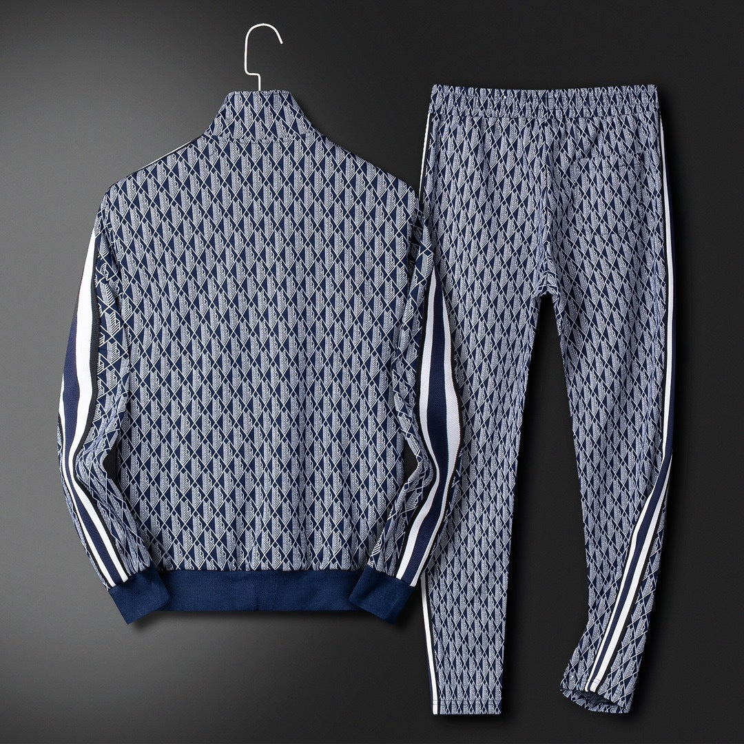 Lacoste Monogram Jacquard Tracksuit Set