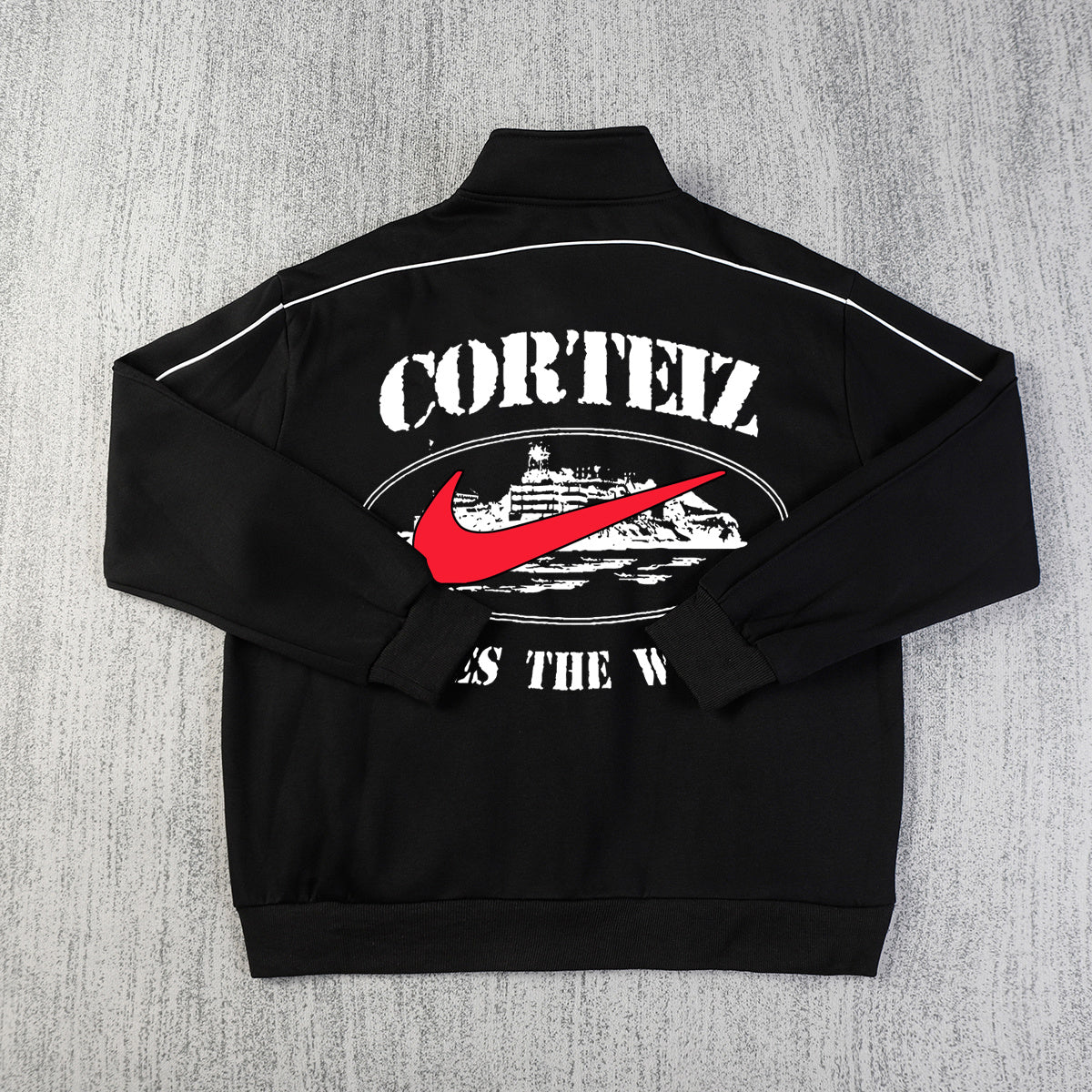 Corteiz x Nike Tracksuit - "Alcatraz full set