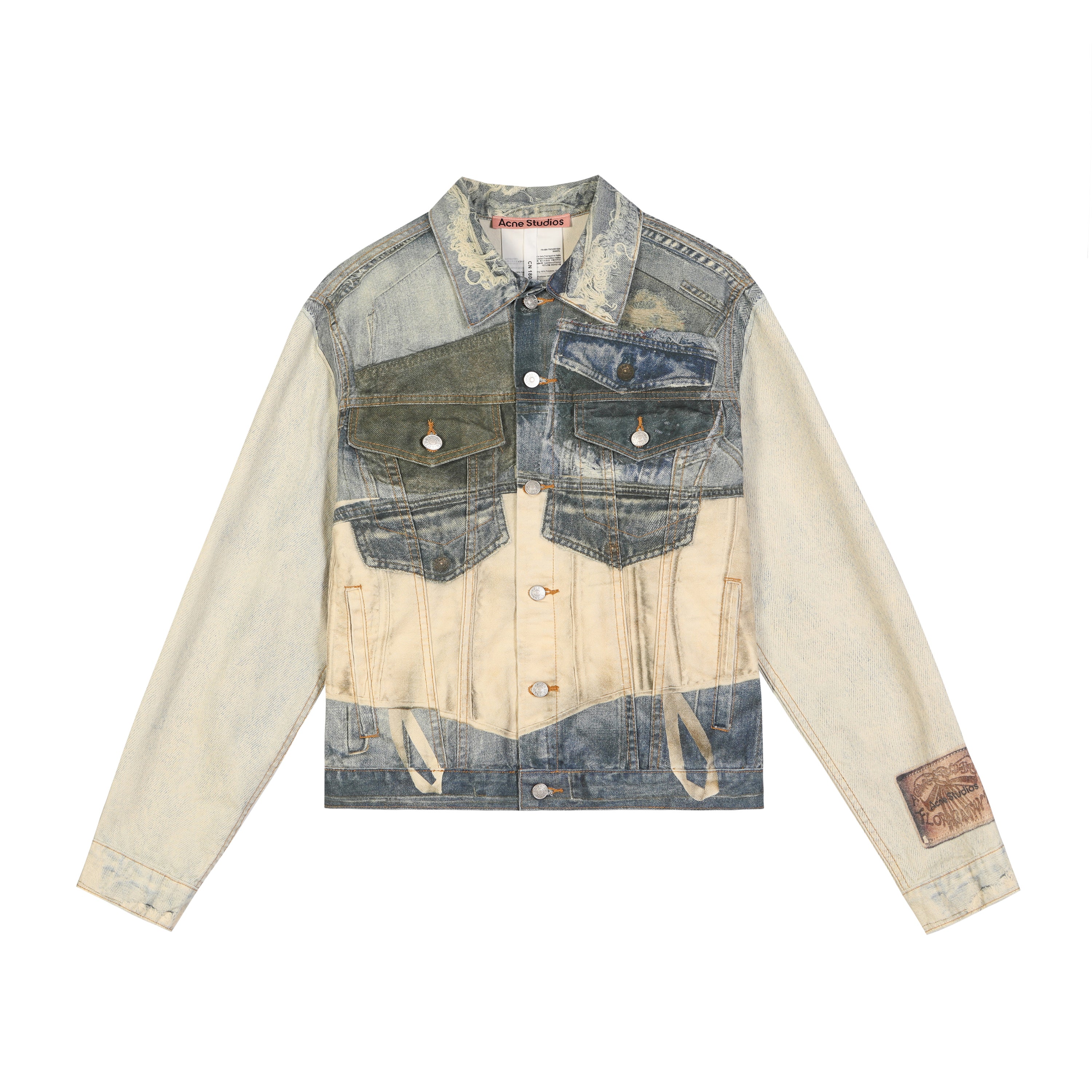 Acne Studios Denim Jacket with Corset Back