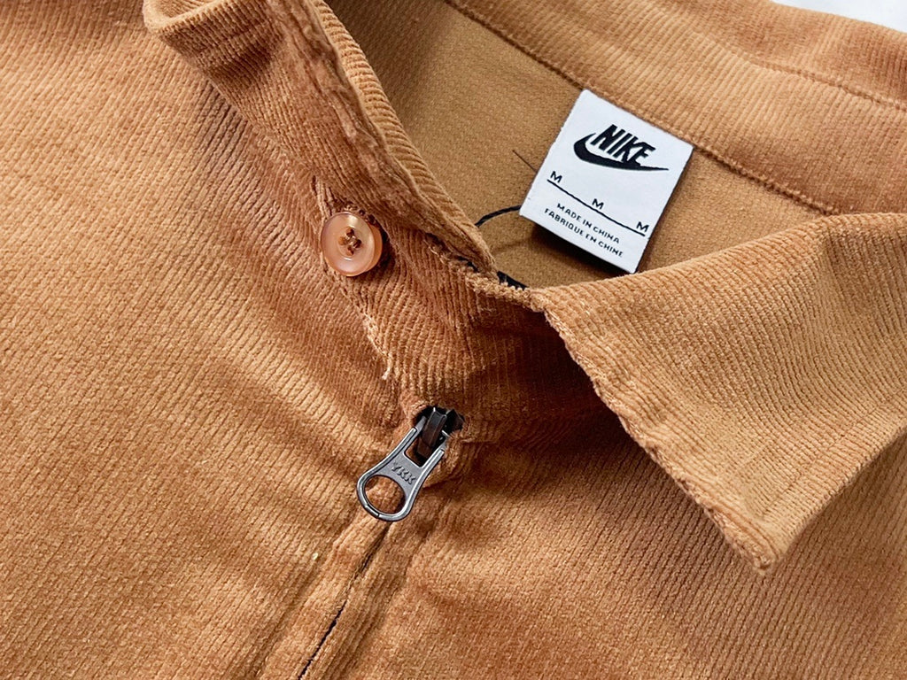 Nikecorduroy zip-up jacket