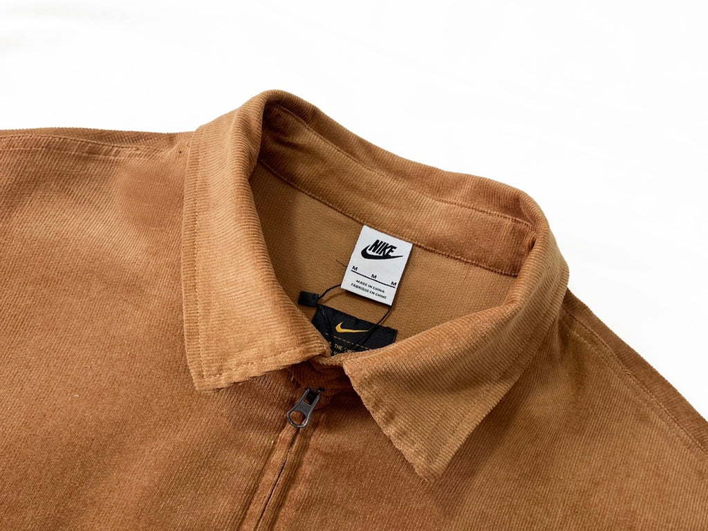 Nikecorduroy zip-up jacket