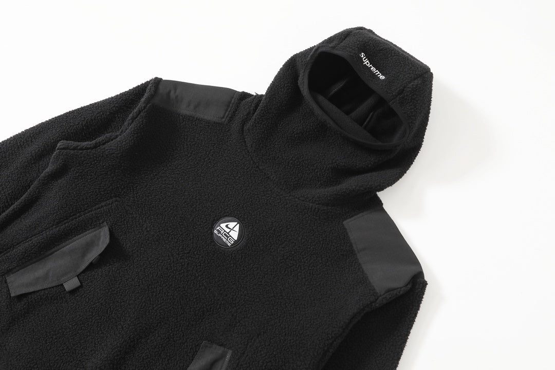 Supreme x Nike ACG Sherpa Fleece Pullover Hoodie
