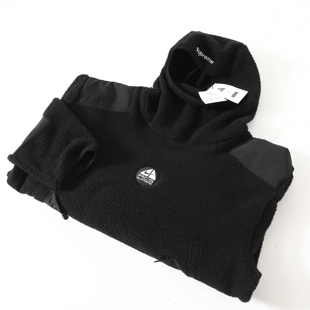 Supreme x Nike ACG Sherpa Fleece Pullover Hoodie